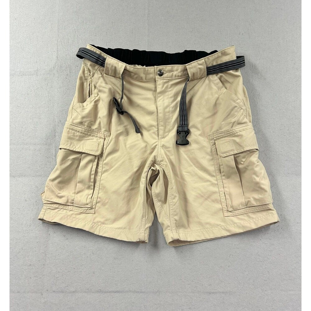 Duluth Trading Hiking Shorts Large Dry On The Fly Flex Fishing Belted outdoors